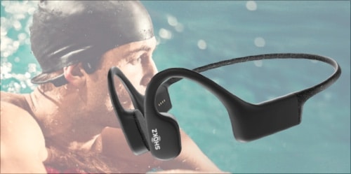 AfterShokz Xtrainerz Bone Conduction MP3 Swimming Headphones