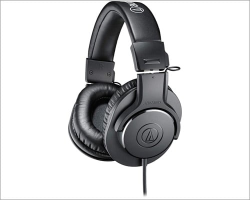 Audio Technica ATH-M20x audiophile headphones