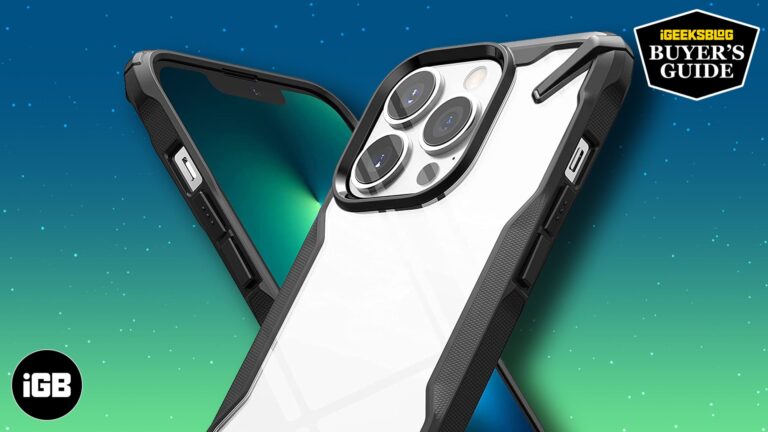 Best bumper cases for iPhone 13 Pro Max in 2024