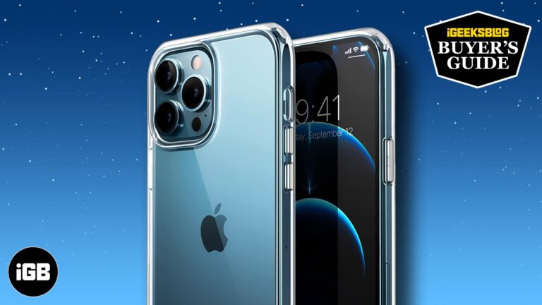 Best iPhone 13 Pro Max clear cases in 2024