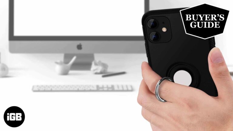 Best ring holder cases for iPhone 11 in 2024