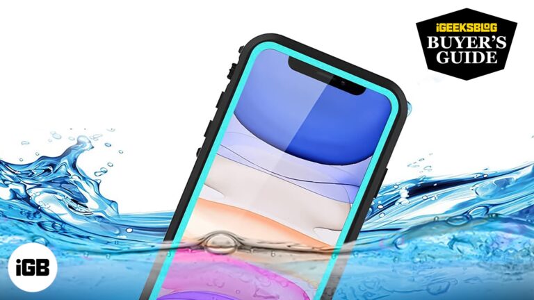 Best waterproof cases for iPhone 11 in 2024
