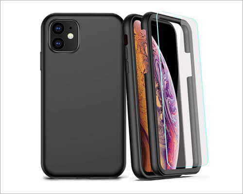 COOLQO Wireless Charging Soft Case for iPhone 11