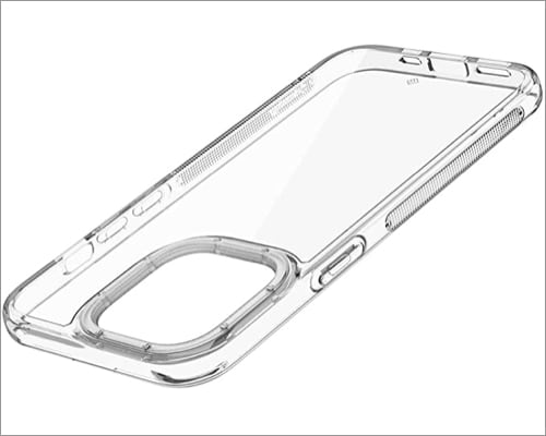 Caseology Skyfall Clear Case Compatible with iPhone 13 Mini Case