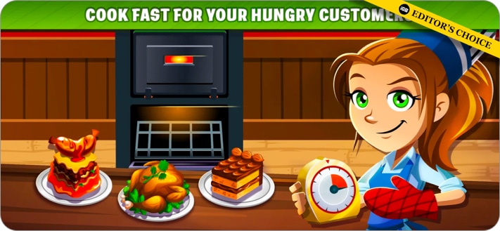 Игра Cooking Dash для iPhone и iPad