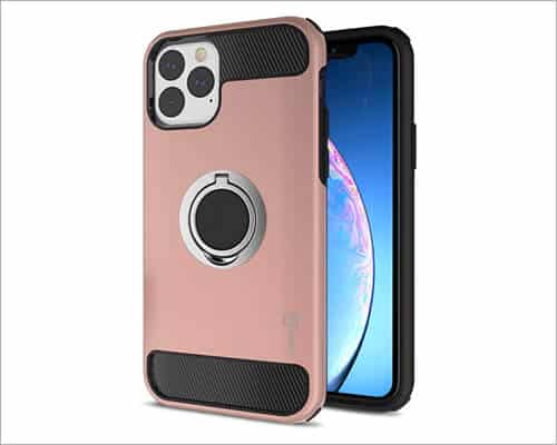 CoverON iPhone 11 Pro Magnetic Ring Holder Case