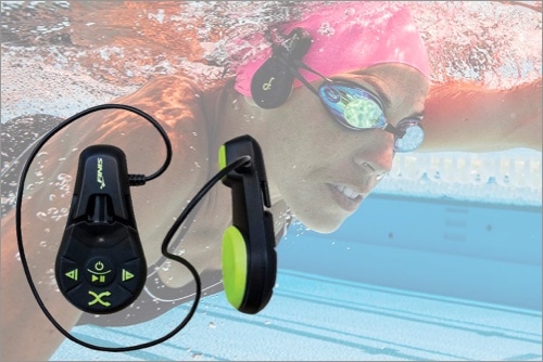 FINIS Duo waterproof headphone