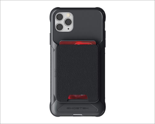 Ghostek Magnetic Leather Card Holder Case for iPhone 11 Pro Max