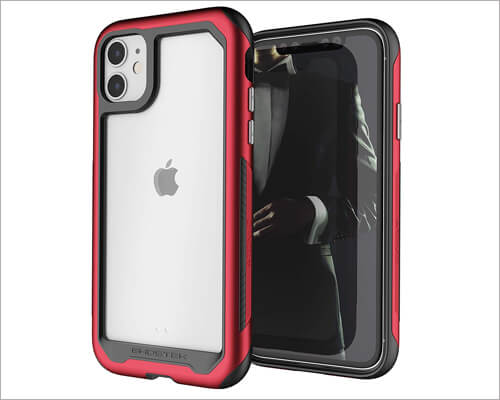 Ghostek iPhone 11 Wireless Charging Metal Bumper Case