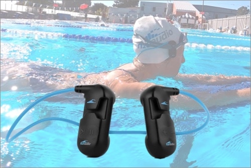 H2O Audio Sonar Underwater Waterproof Headphones