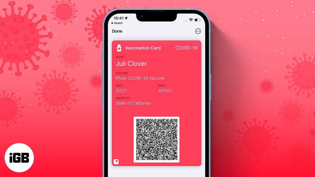 How to add covid 19 vaccination card to apple wallet