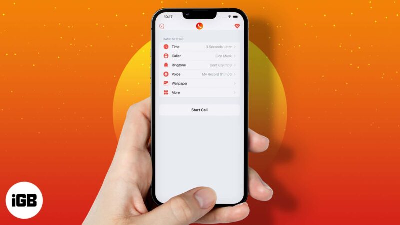 How to receive fake calls on iPhone to get rid of unpleasant situations