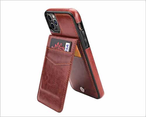 Kihuwey Wallet Credit Card Holder Case for iPhone 11 Pro Max