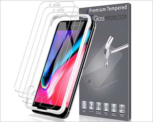 LK iPhone 8 Tempered Glass Screen Protector