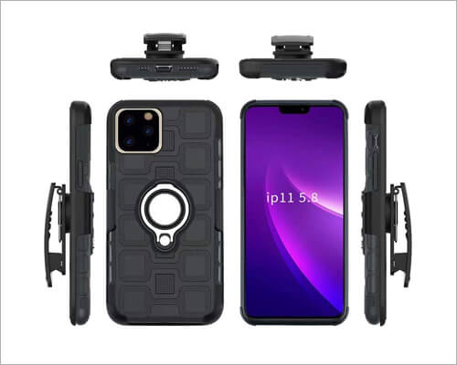 Lantier Holster Case for iPhone 11 Pro