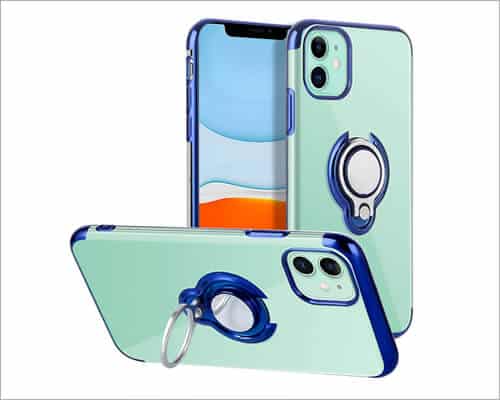 Lontect Ring Holder Case for iPhone 11