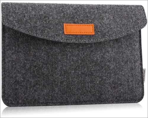 Best sleeves for iPad mini 6 in 2025 MoKo Protective Felt sleeve for iPad mini 6