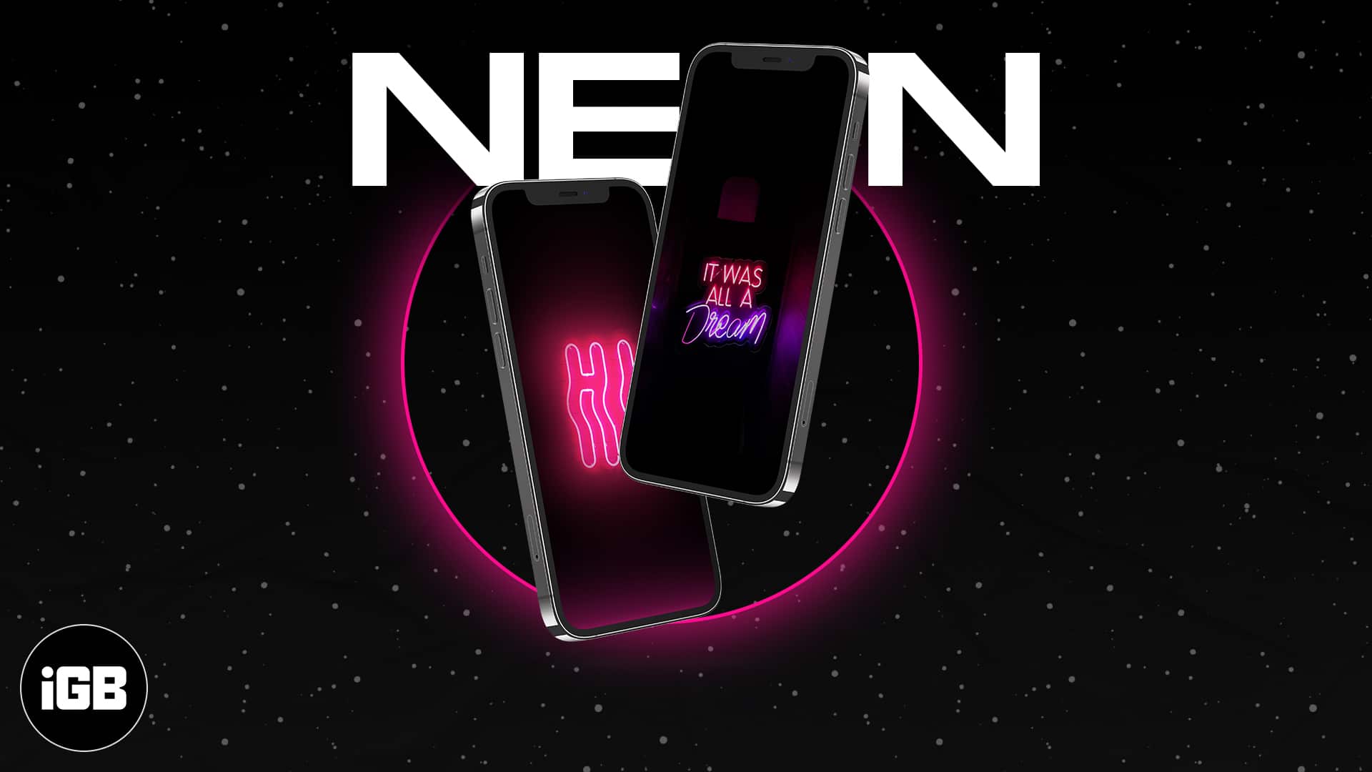 Neon iphone wallpapers