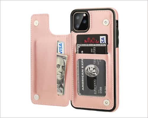 OT Onetop iPhone 11 Pro Max Kickstand Card Holder Case
