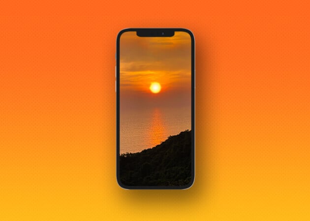 Retrospective sunset wallpaper