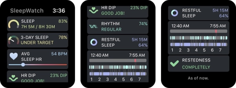 Sleep Watch by Bodymatter Apple Watch app