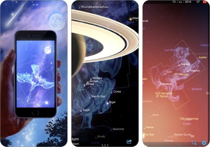 Star Chart stargazing iPhone and iPad screenshot
