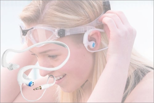 Swimbuds HydroActive waterproof headphone