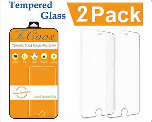 TheCoos iPhone 8 Tempered Glass Screen Protector
