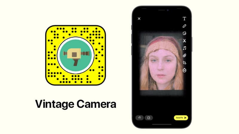 Vintage Camera by Miha Malenšek Snapchat filter