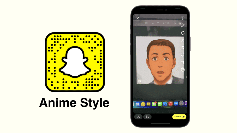 Anime style Snapchat filter
