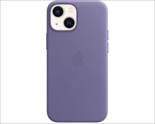 apple iphone 13 mini leather case