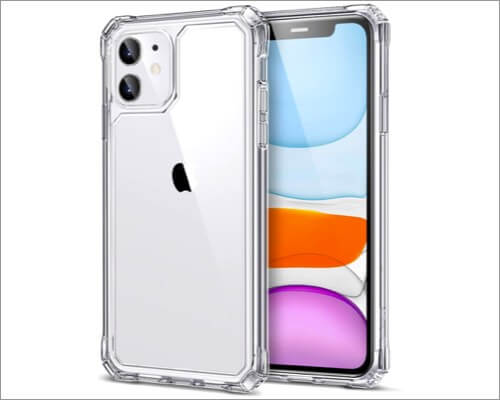 esr air armor military grade protective case for iphone 11