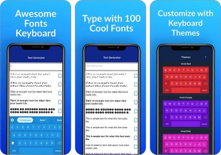 Fonts for You iPhone App Screenshot