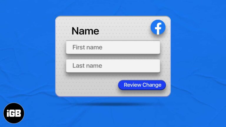 How to change your name on Facebook from iPhone (2024)