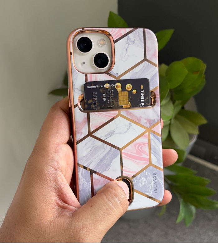 i-Blason Cosmo wallet cases card remove