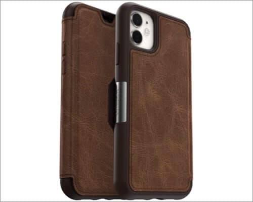 otterbox strada series leather case for iphone 11