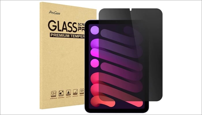 ProCase anti-spy screen protector for iPad mini 6