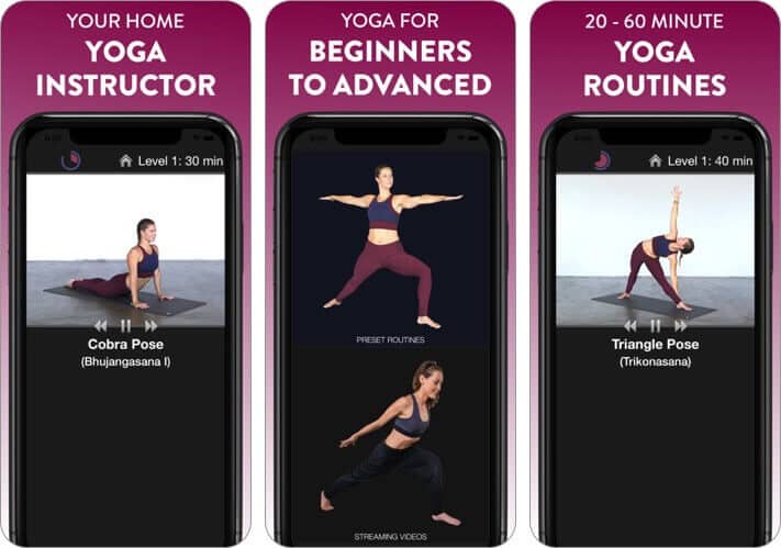 simply yoga   home instructor iphone and ipad stretching app screenshot