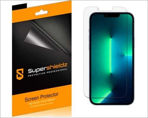 supershieldz iphone 13 pro max screen film