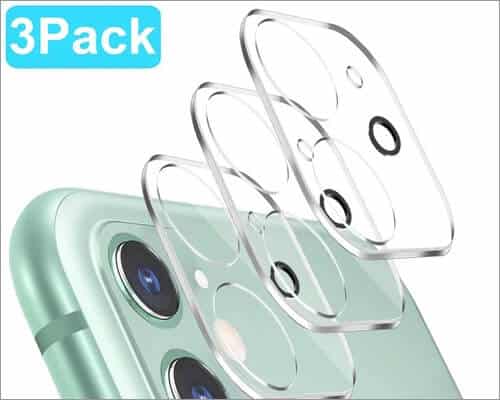 tamoria 3d oneness camera lens protector for iphone 11, 11 pro and 11 pro max