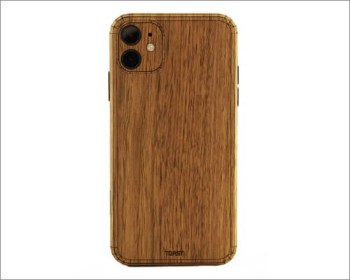 toast wooden case for iphone 11