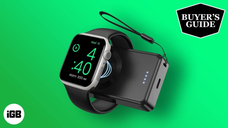 Best apple watch chargers