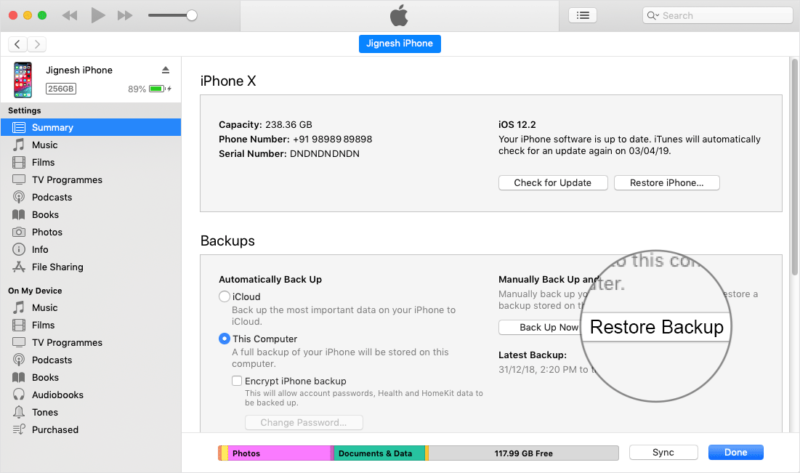 Click-on-Restore-Backup-in-iTunes
