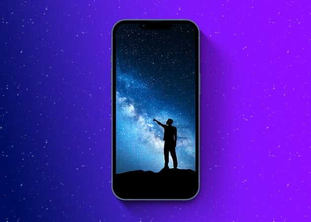 Cool galaxy wallpaper for iPhone