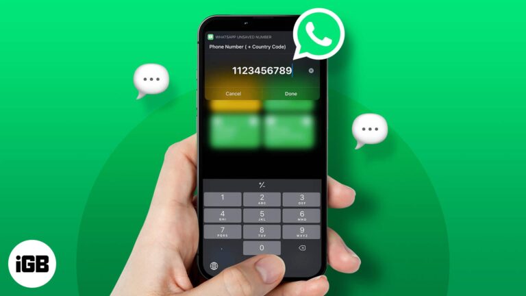 How to send WhatsApp messages without saving contact on iPhone