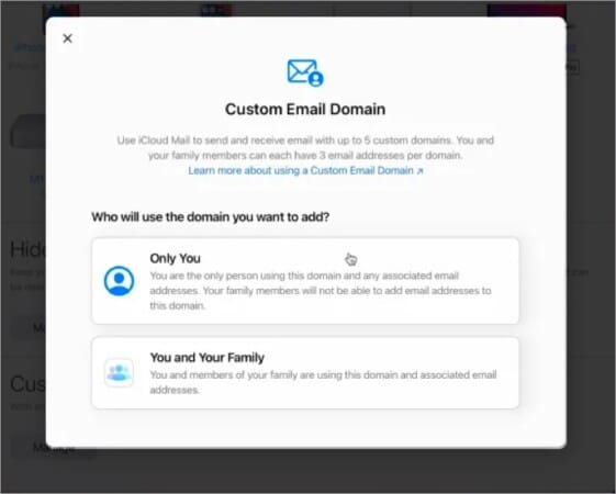 How to use custom email domains with  iCloud  Mail - 94
