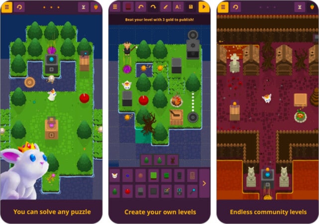 King Rabbit one-handed game for iOS