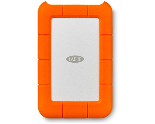 LaCie Rugged USB-C 4TB External Hard Drive Portable HDD