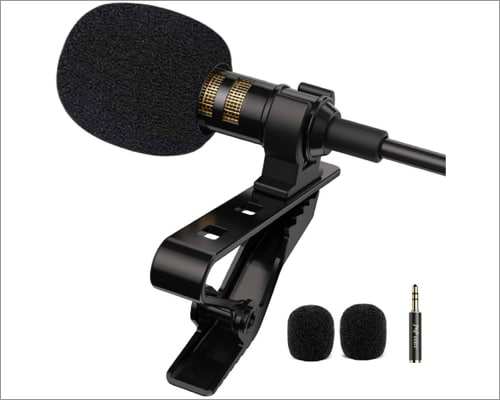 PoP voice Professional Lavalier Lapel Microphone for iPhone
