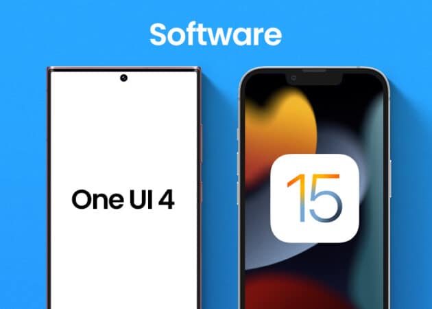 Software comparison of S22 Ultra and iPhone 13 Pro Max